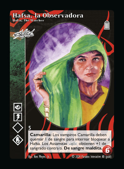 Hafsa, The Watcher [5] - Assamite