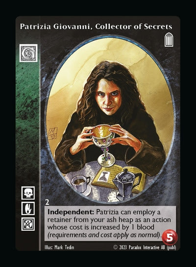 Patrizia Giovanni, Collector of Secrets [2] - Giovanni